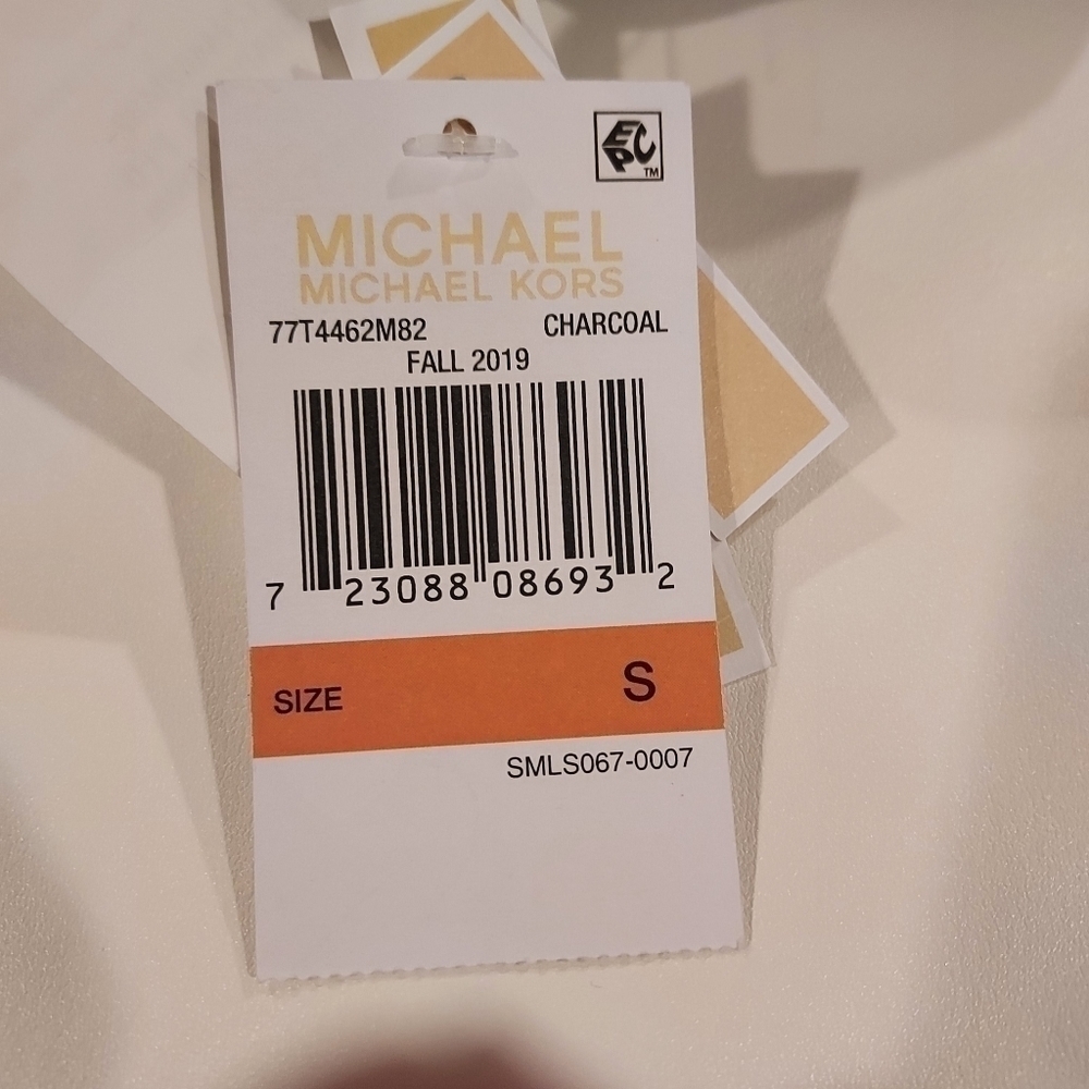 Michael Kors charcoal Down Puffer coat sz XS S NWT MSRP $229 - Picture 9 of 15